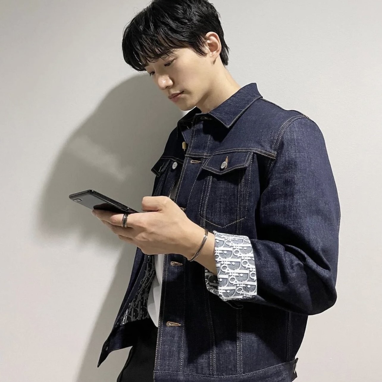 디올 자켓 데님 남녀공용