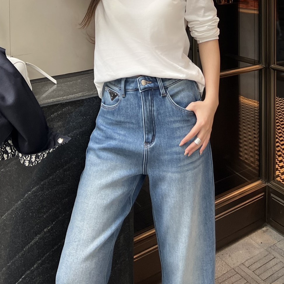 프라다 여성 청바지