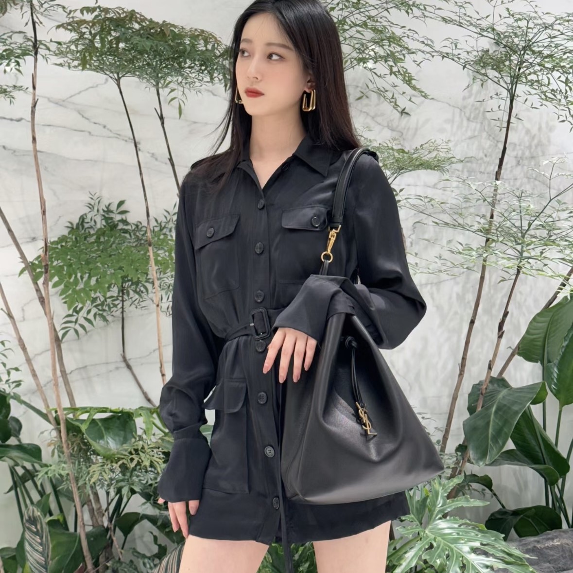 입생로랑 파리7 포숑 숄더백 804302