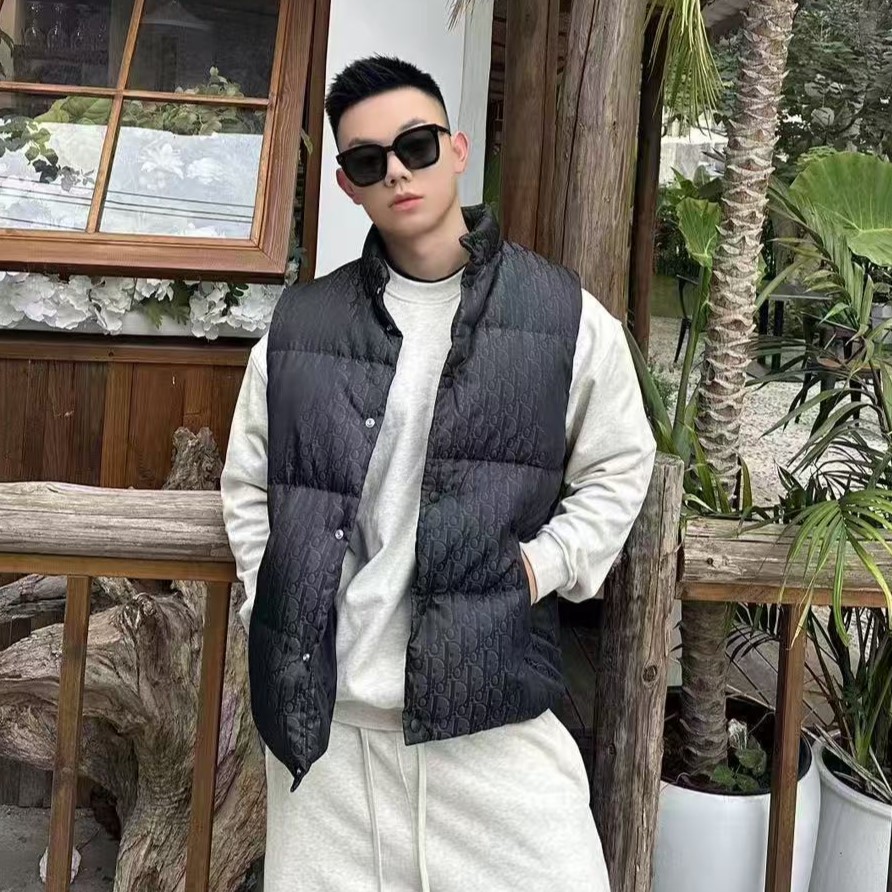 디올 남성 패딩 조끼