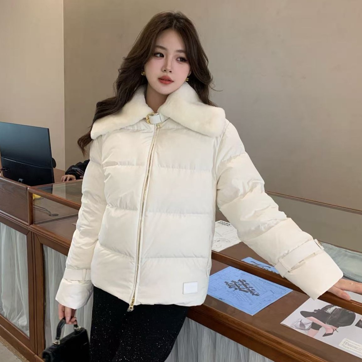 펜디 여성 패딩