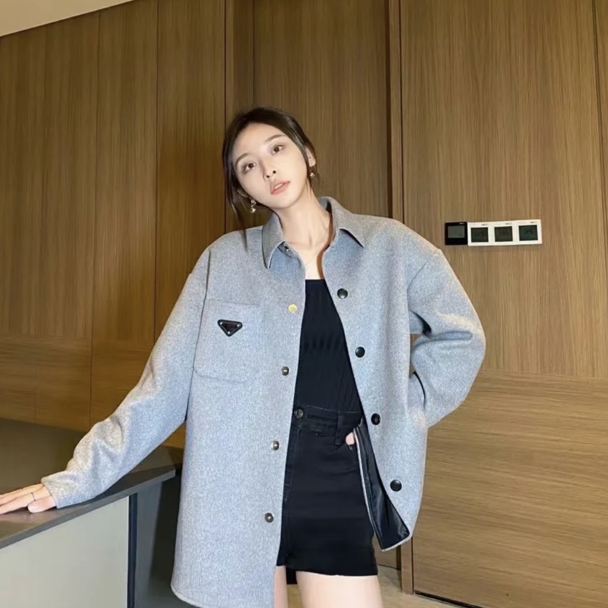 프라다 셔츠 자켓 남녀공용