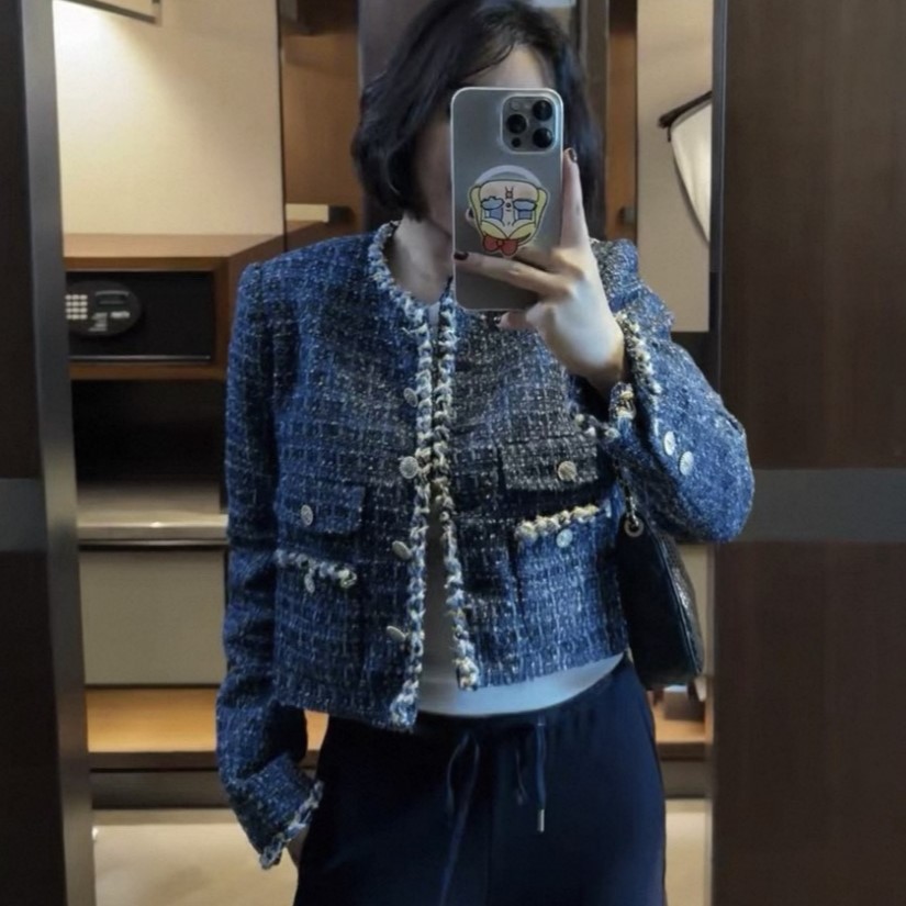 샤넬 트위드 자켓