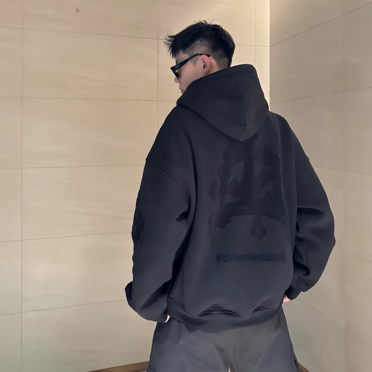 크롬하츠 남성 후드 티셔츠